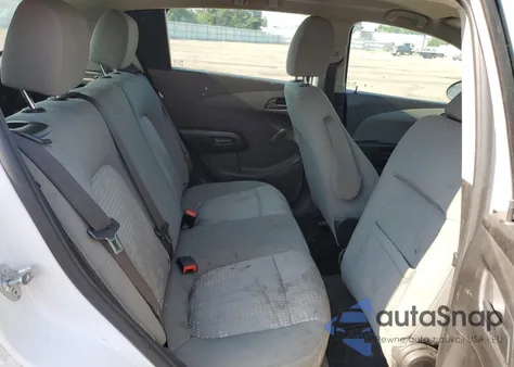 2019 Chevrolet Sonic из США, поврежденный, VIN 1G1JG6SB1K4123991